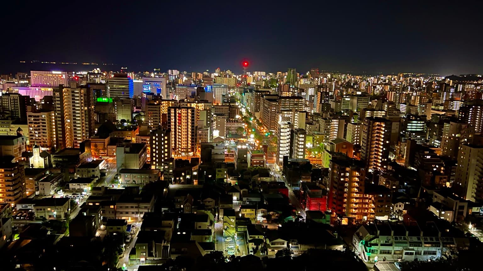 鹿児島の夜景